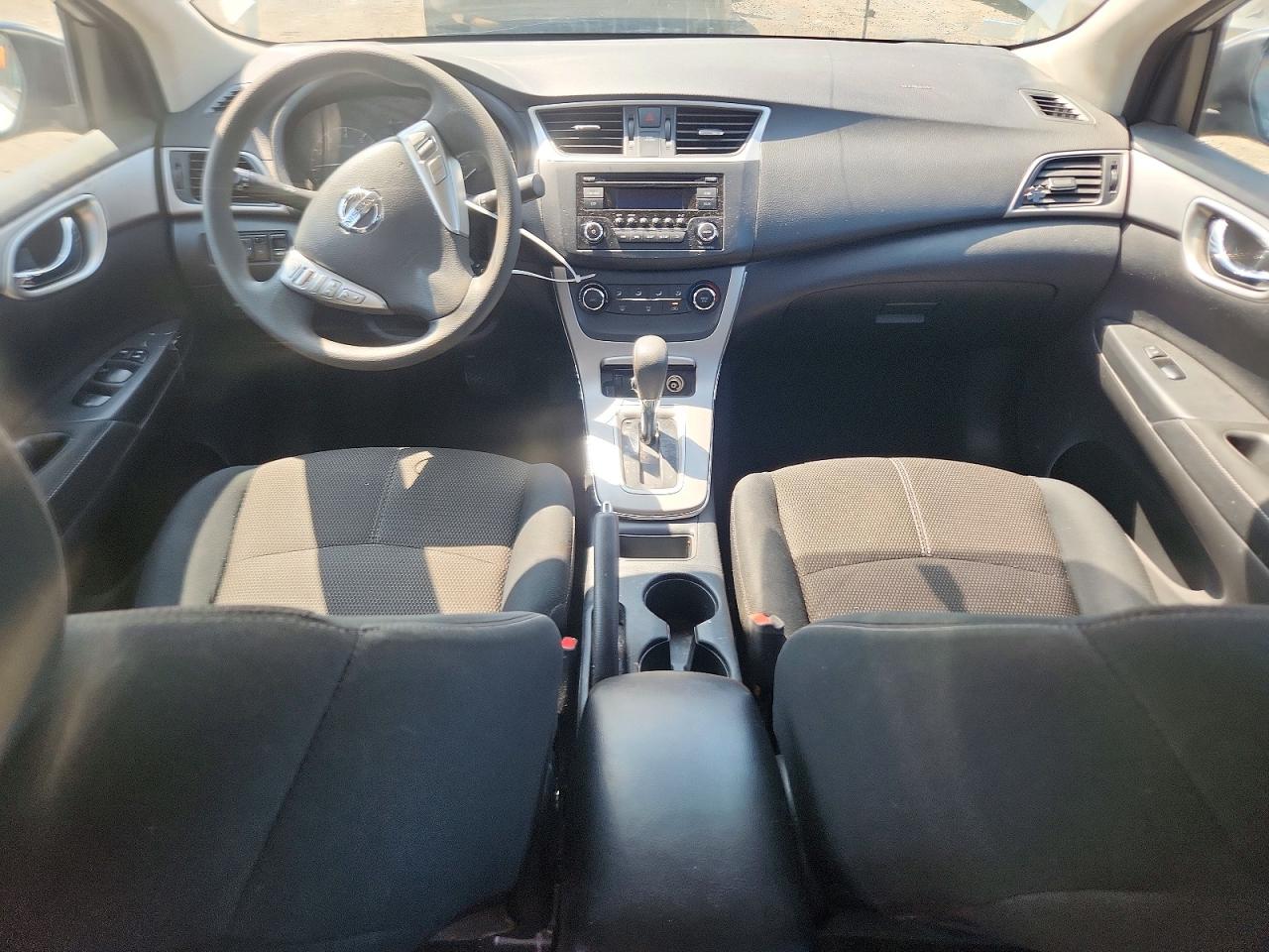 2015 Nissan Sentra S Silver vin: 3N1AB7APXFY252536