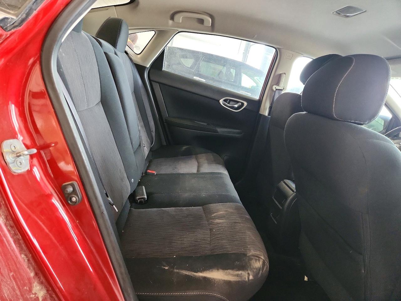 2015 Nissan Sentra Sv Red vin: 3N1AB7APXFY263262