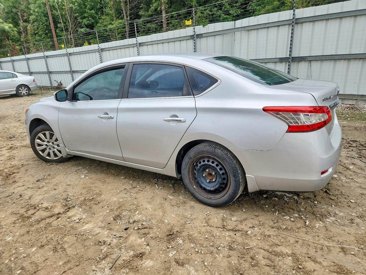 2015 Nissan Sentra S Silver vin: 3N1AB7APXFY263410