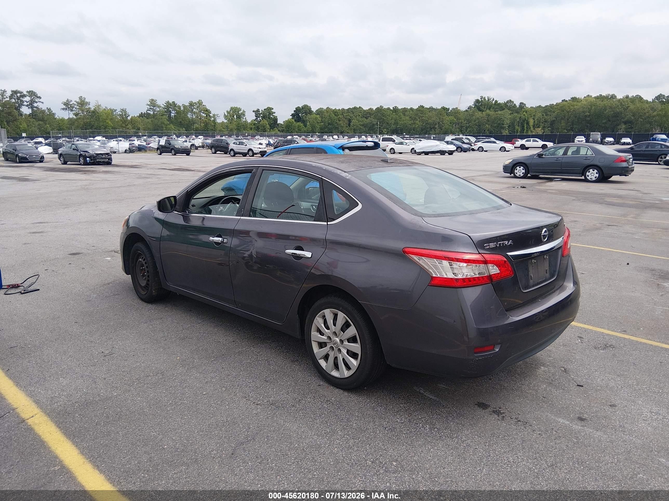2015 Nissan Sentra Fe+ S/s/sl/sr/sv Black vin: 3N1AB7APXFY265027