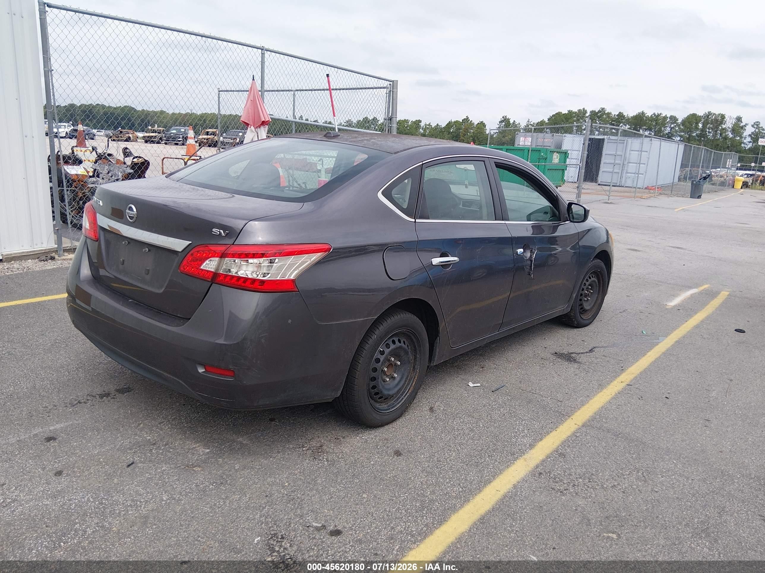 2015 Nissan Sentra Fe+ S/s/sl/sr/sv Black vin: 3N1AB7APXFY265027