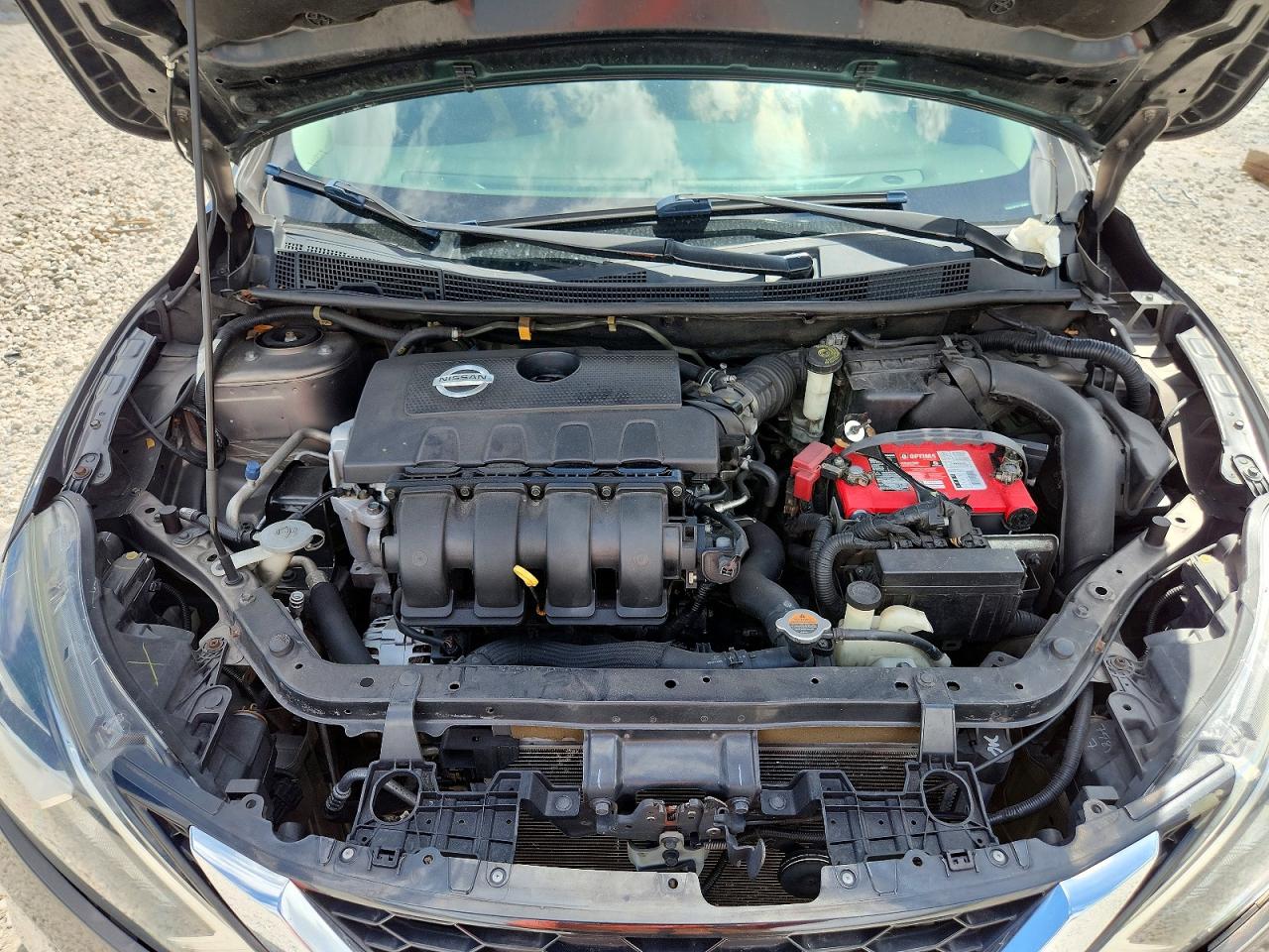 2015 Nissan Sentra Sv Beige vin: 3N1AB7APXFY265805