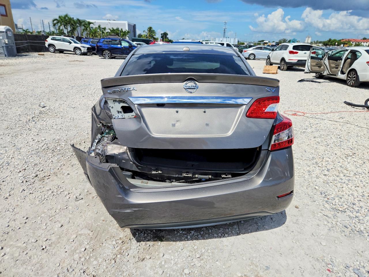 2015 Nissan Sentra Sv Beige vin: 3N1AB7APXFY265805