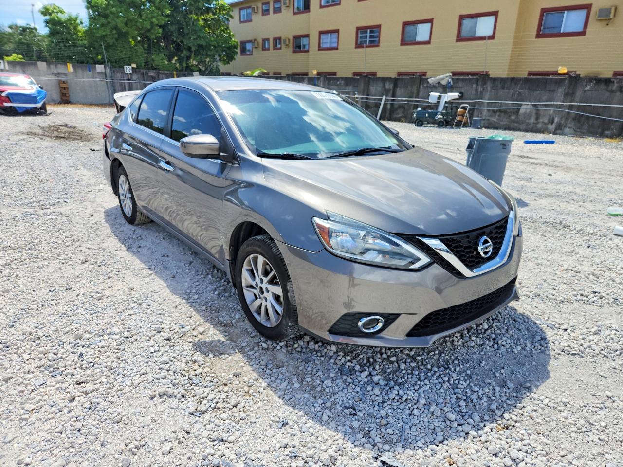 2015 Nissan Sentra Sv Beige vin: 3N1AB7APXFY265805