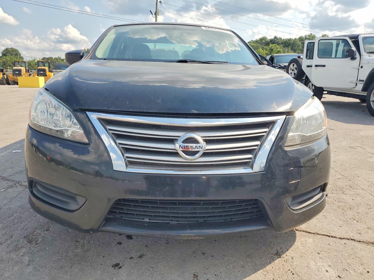 2015 Nissan Sentra Sv Black vin: 3N1AB7APXFY267022