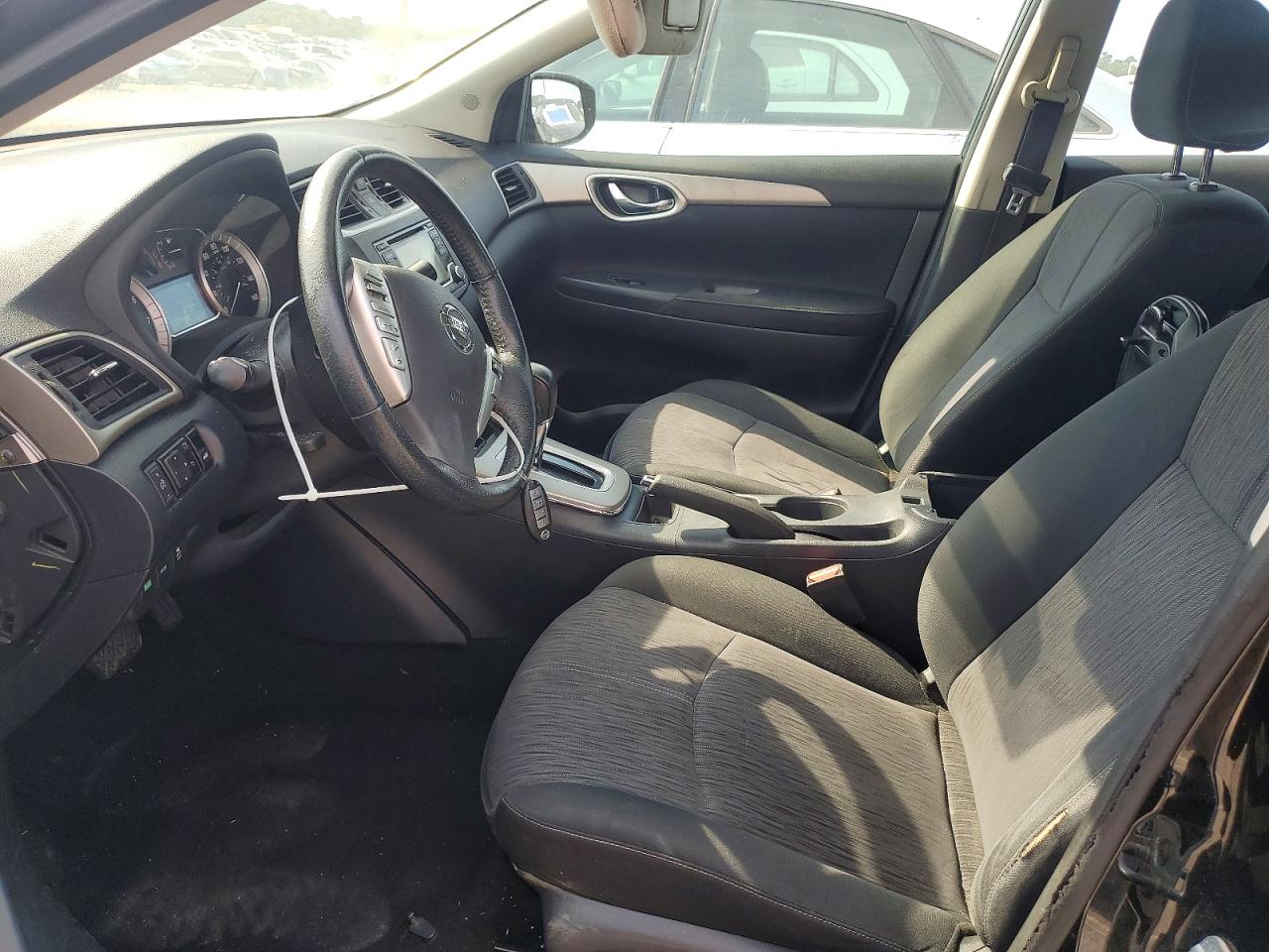 2015 Nissan Sentra Sv Black vin: 3N1AB7APXFY267022