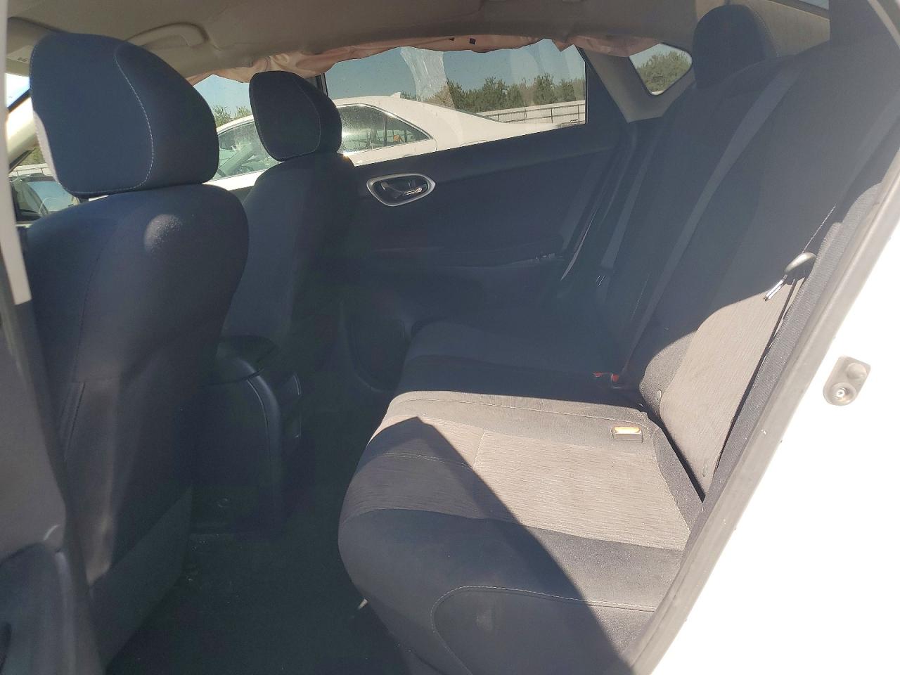 2015 Nissan Sentra Sv White vin: 3N1AB7APXFY274214