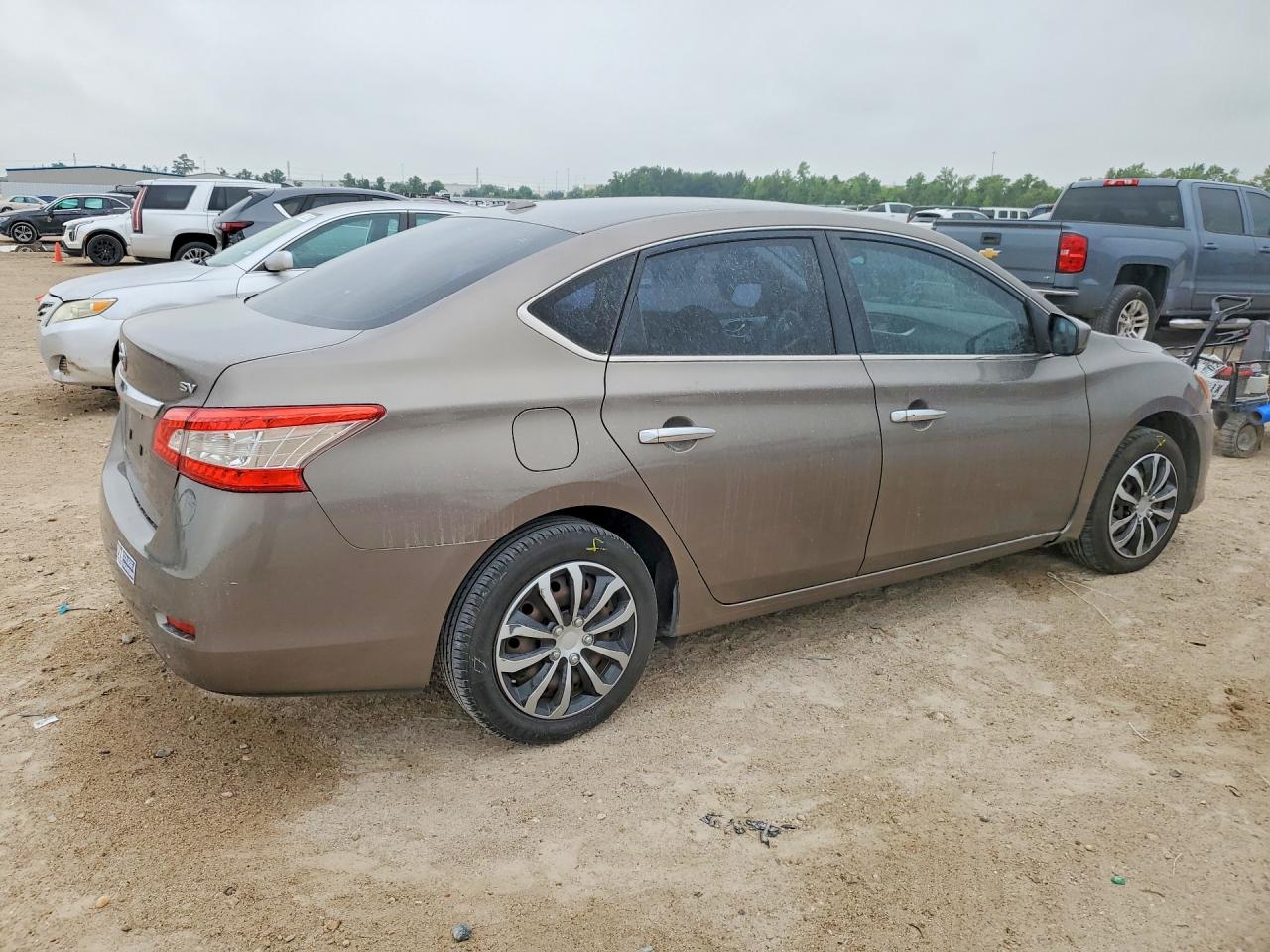 2015 Nissan Sentra Sv Beige vin: 3N1AB7APXFY274312