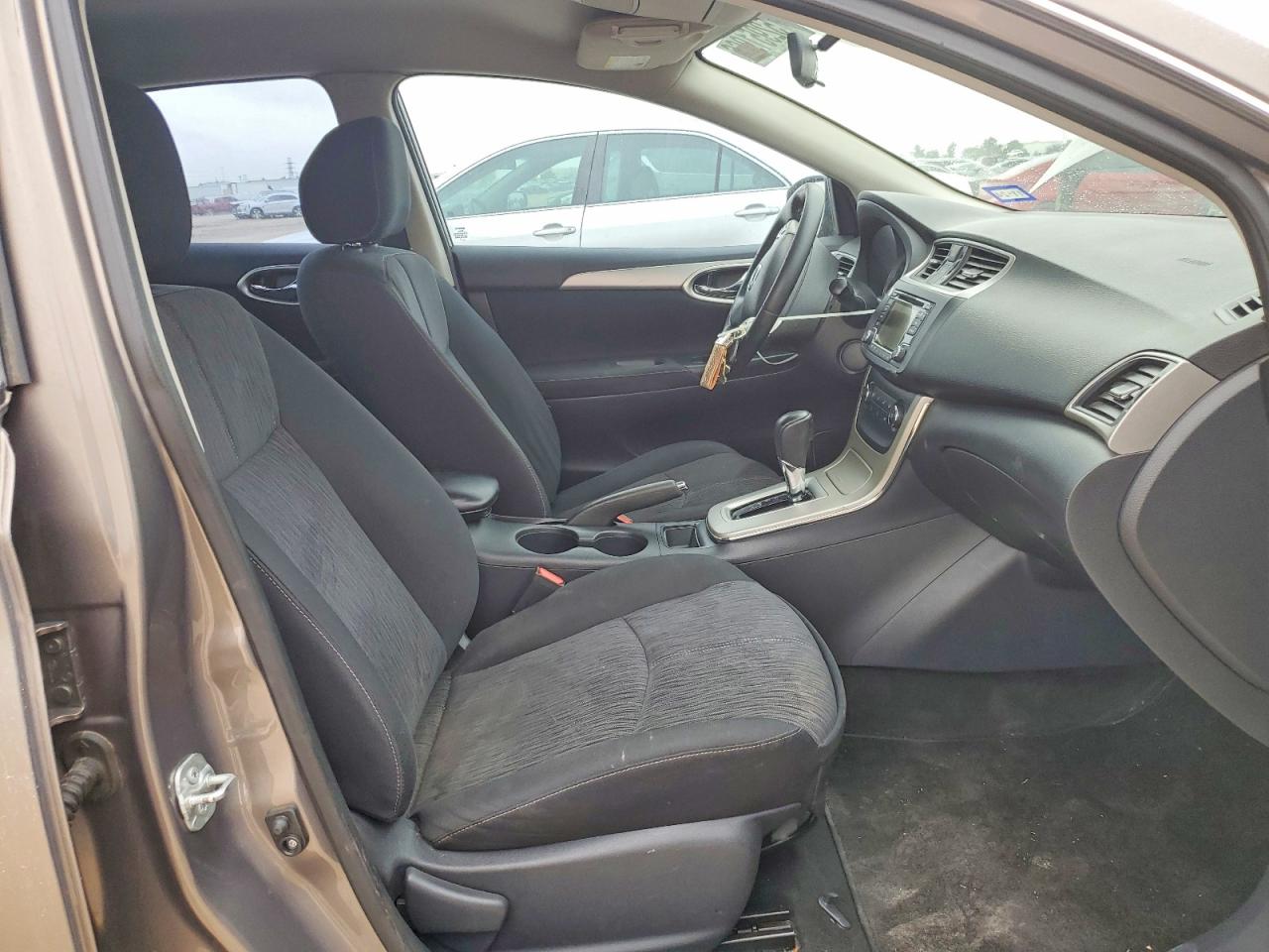 2015 Nissan Sentra Sv Beige vin: 3N1AB7APXFY274312