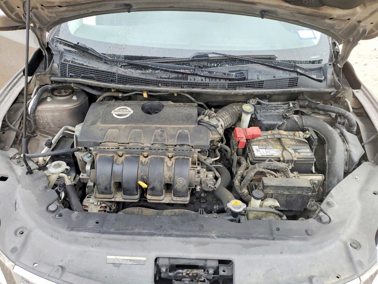 2015 Nissan Sentra Sv Beige vin: 3N1AB7APXFY274312