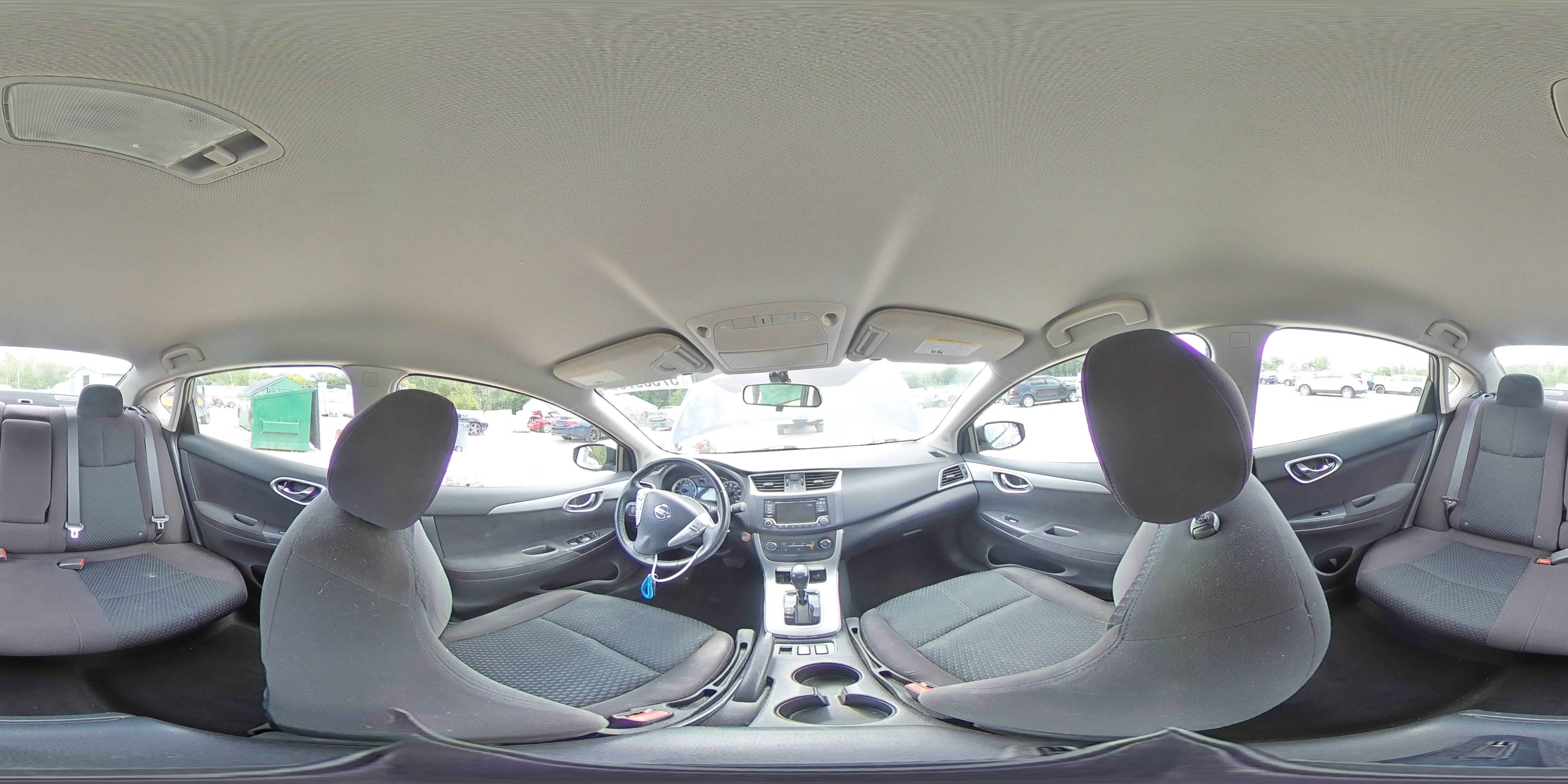 2015 Nissan Sentra Sr Серый vin: 3N1AB7APXFY276268