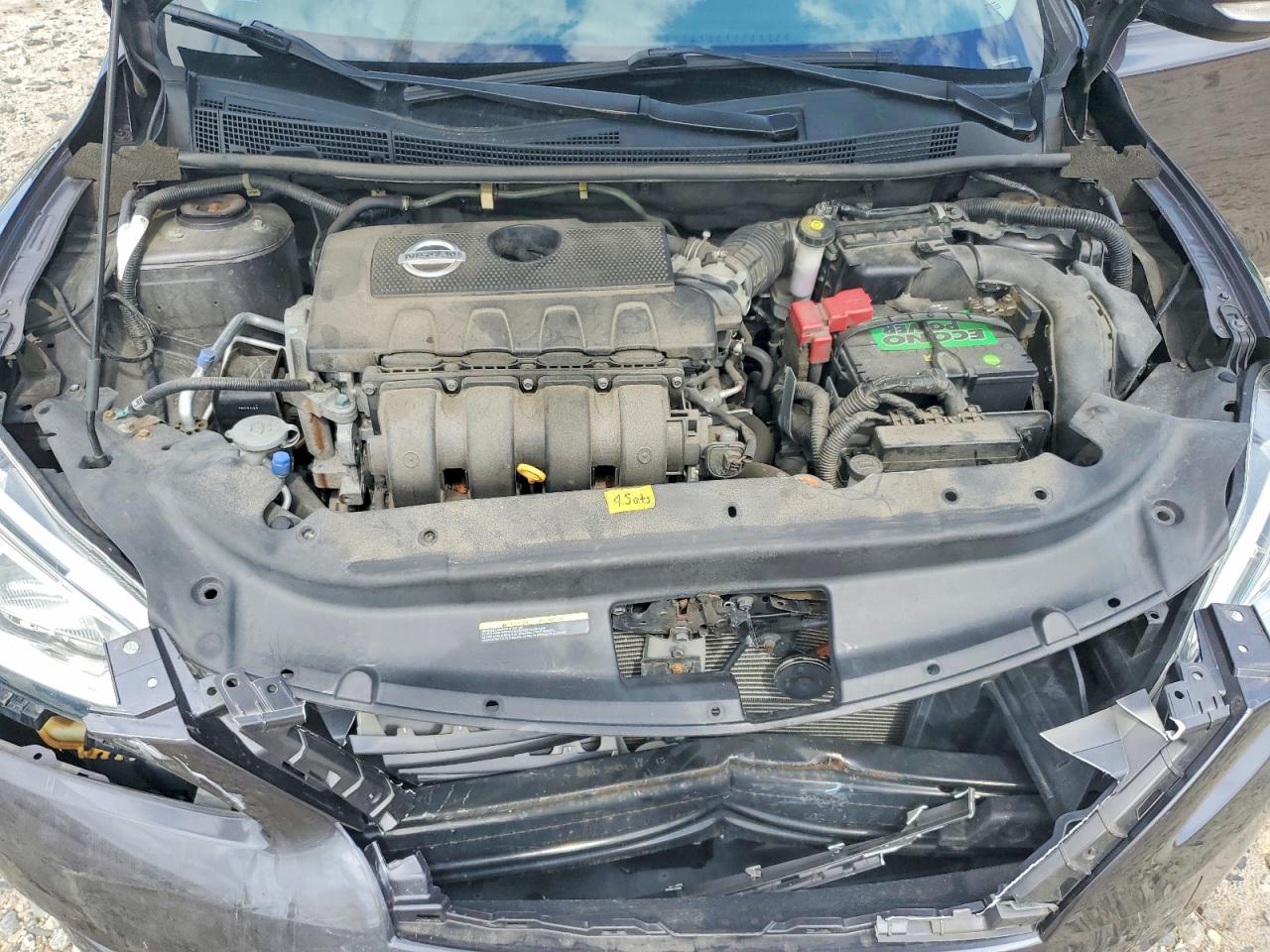2015 Nissan Sentra Sr Серый vin: 3N1AB7APXFY276268