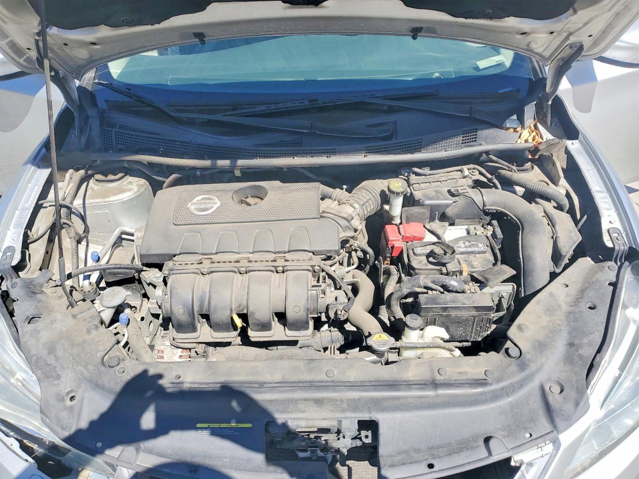 2015 Nissan Sentra S Silver vin: 3N1AB7APXFY297542