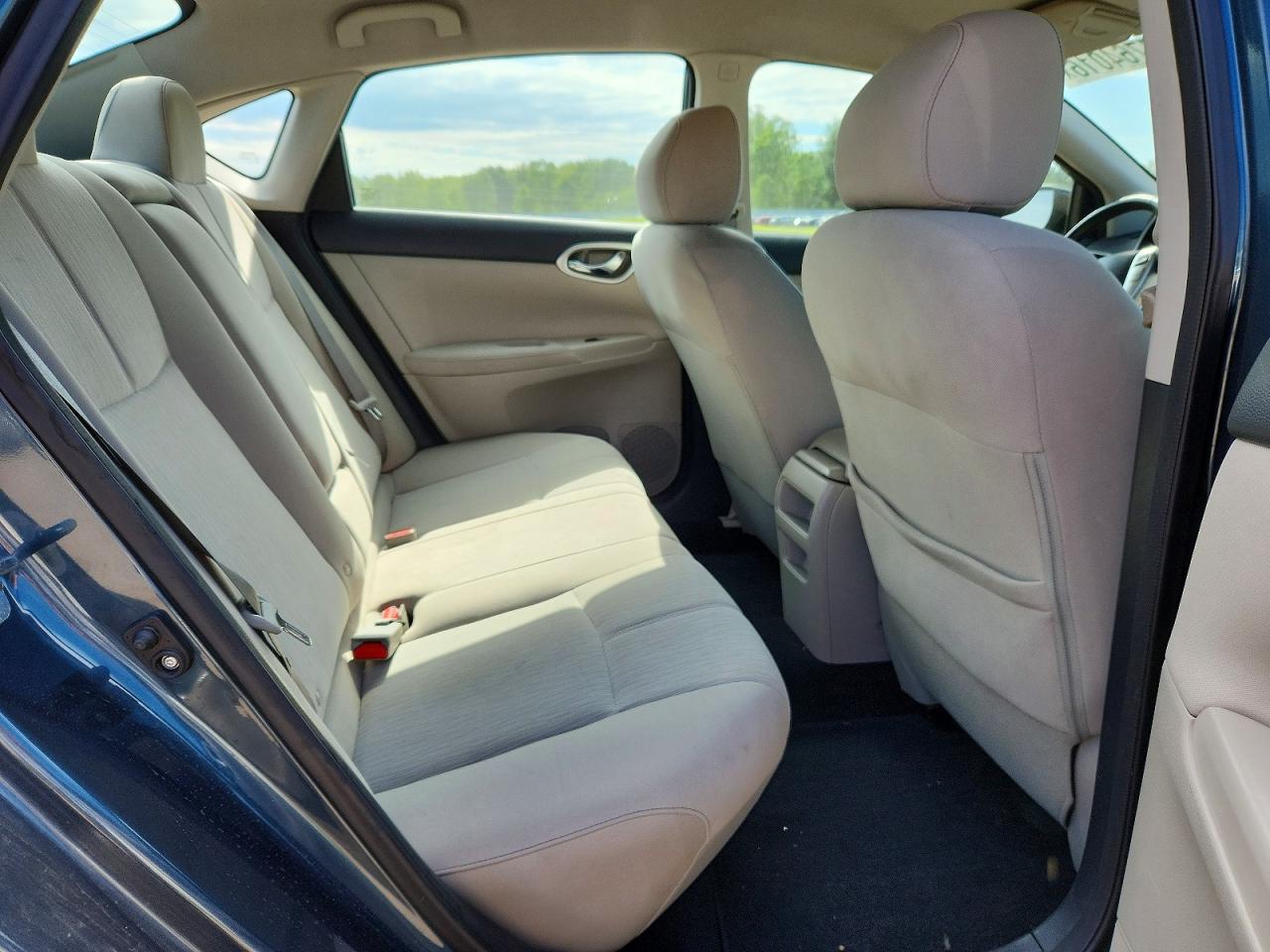 2015 Nissan Sentra Sv Blue vin: 3N1AB7APXFY311004