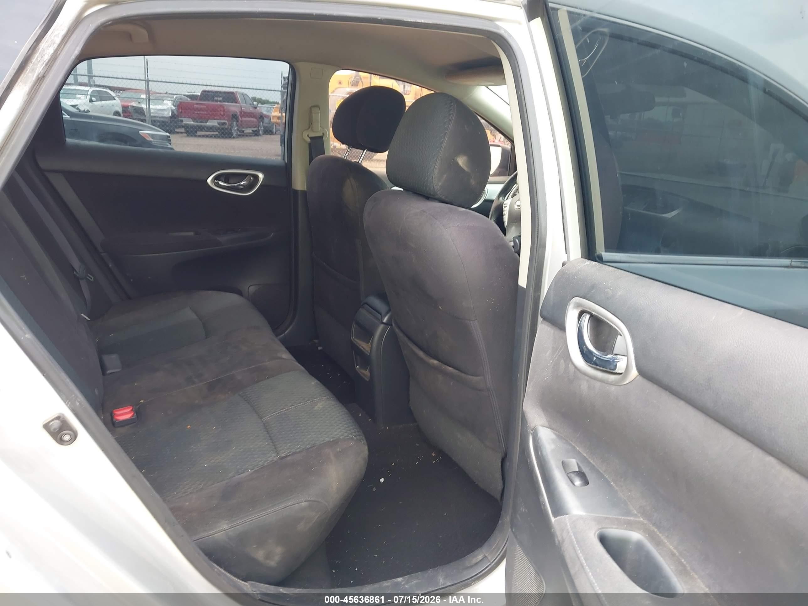 2015 Nissan Sentra Sr Silver vin: 3N1AB7APXFY323993