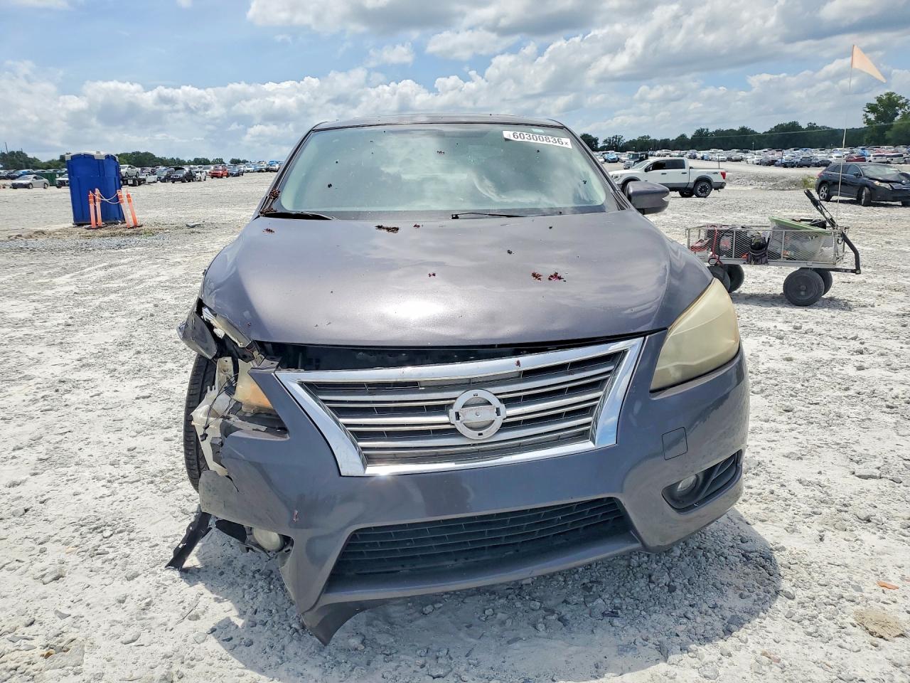 2015 Nissan Sentra Sl Silver vin: 3N1AB7APXFY325839