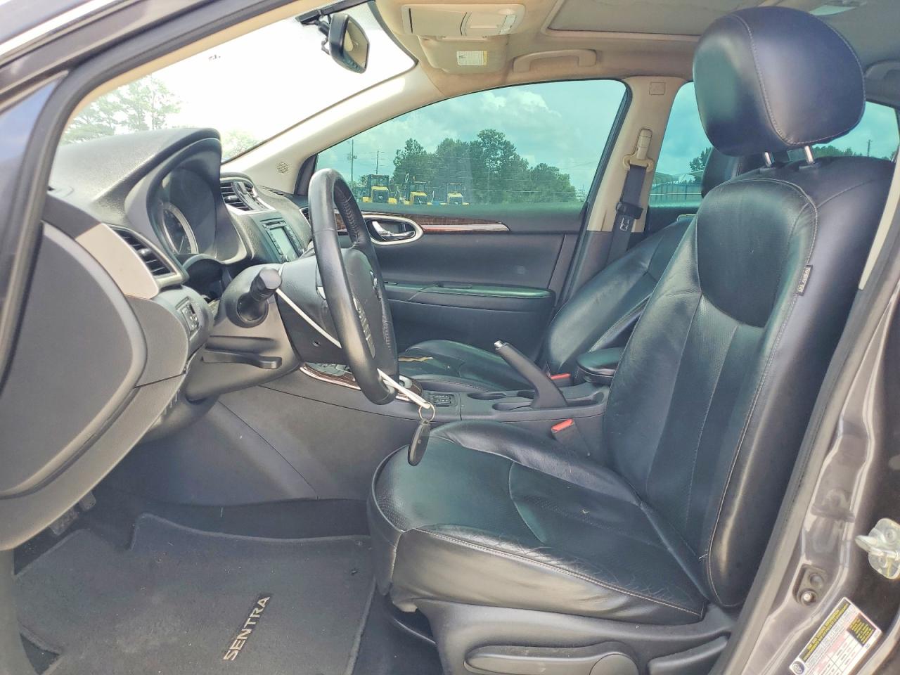2015 Nissan Sentra Sl Silver vin: 3N1AB7APXFY325839
