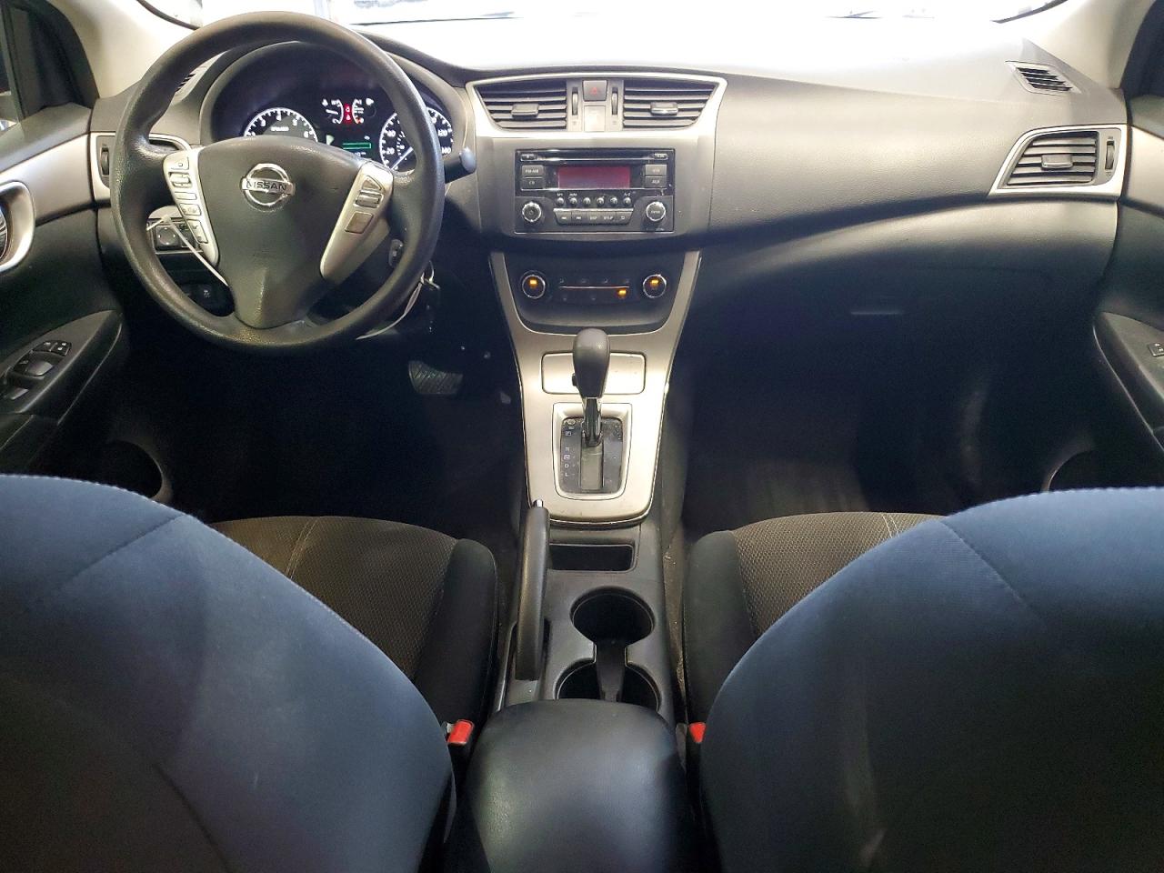 2015 Nissan Sentra S Gray vin: 3N1AB7APXFY327686