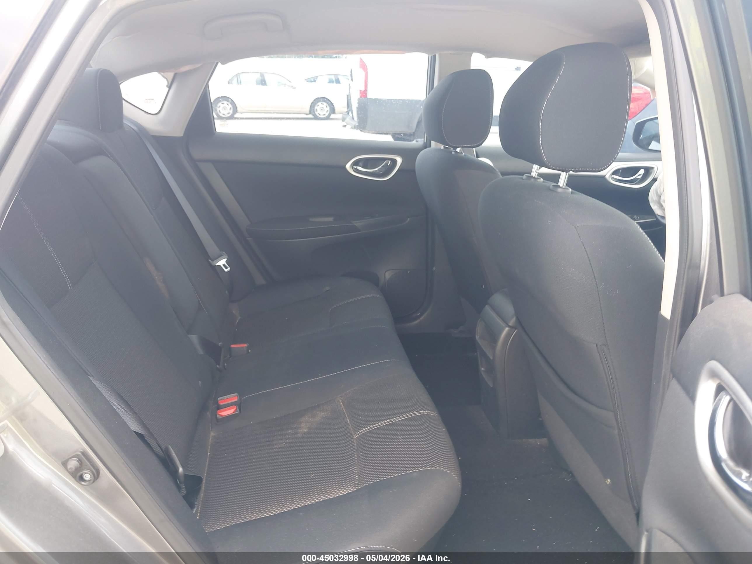 2015 Nissan Sentra S Gray vin: 3N1AB7APXFY332886
