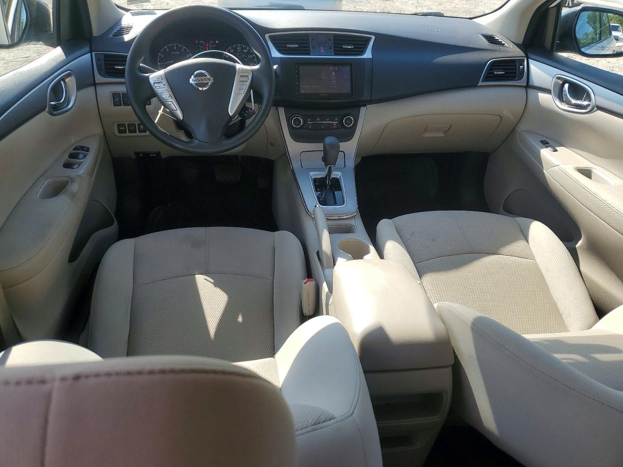 2015 Nissan Sentra S White vin: 3N1AB7APXFY344861