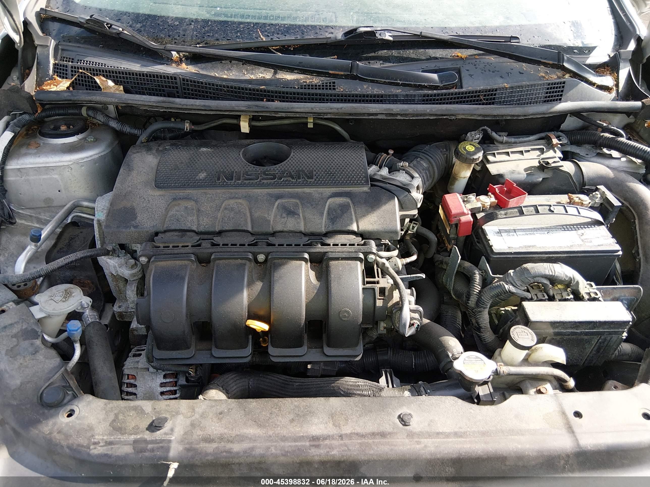 2015 Nissan Sentra S Silver vin: 3N1AB7APXFY357335