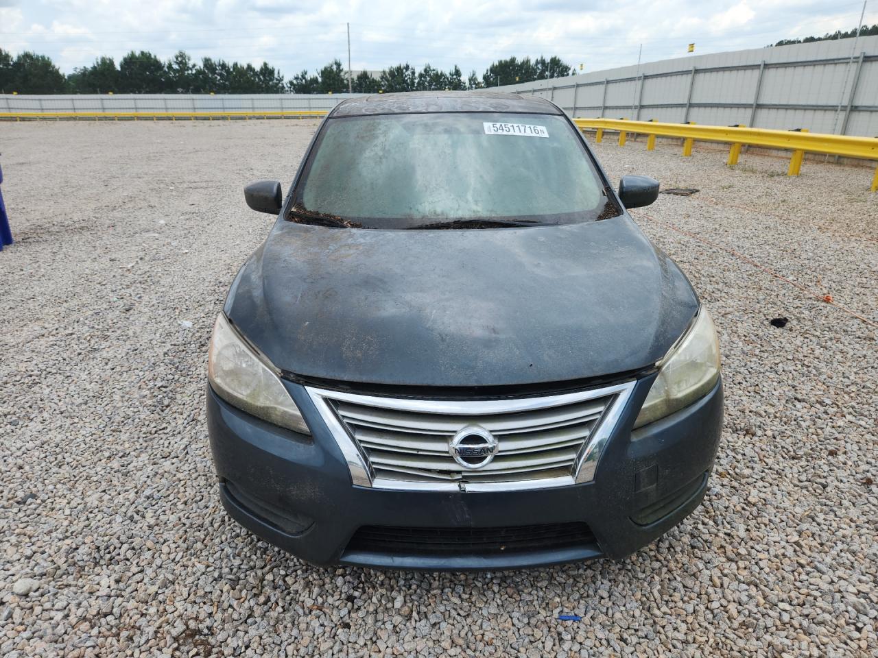2015 Nissan Sentra Sv Blue vin: 3N1AB7APXFY358291
