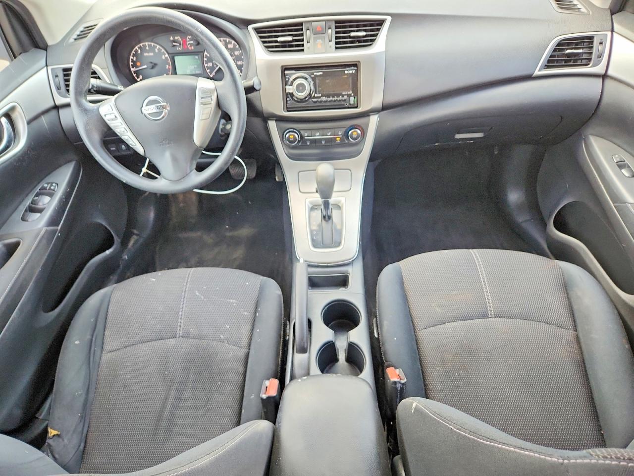 2015 Nissan Sentra S Gray vin: 3N1AB7APXFY361630