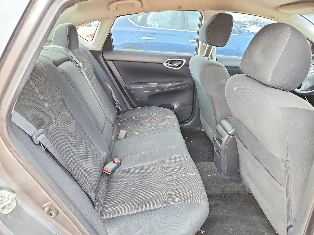 2015 Nissan Sentra S Gray vin: 3N1AB7APXFY361630