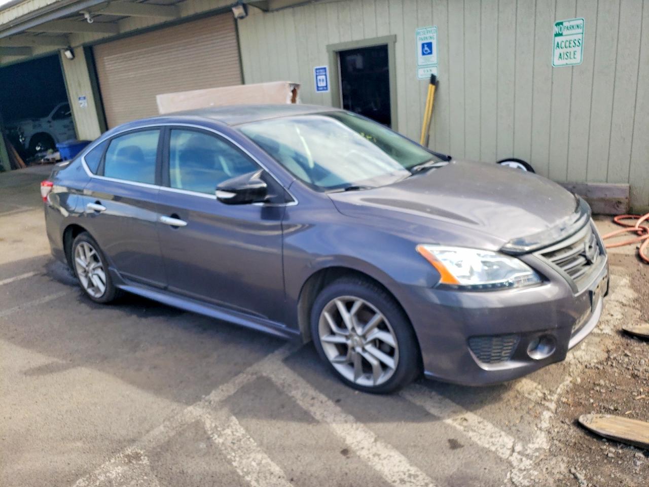 2015 Niss Sentra S Charcoal vin: 3N1AB7APXFY364382