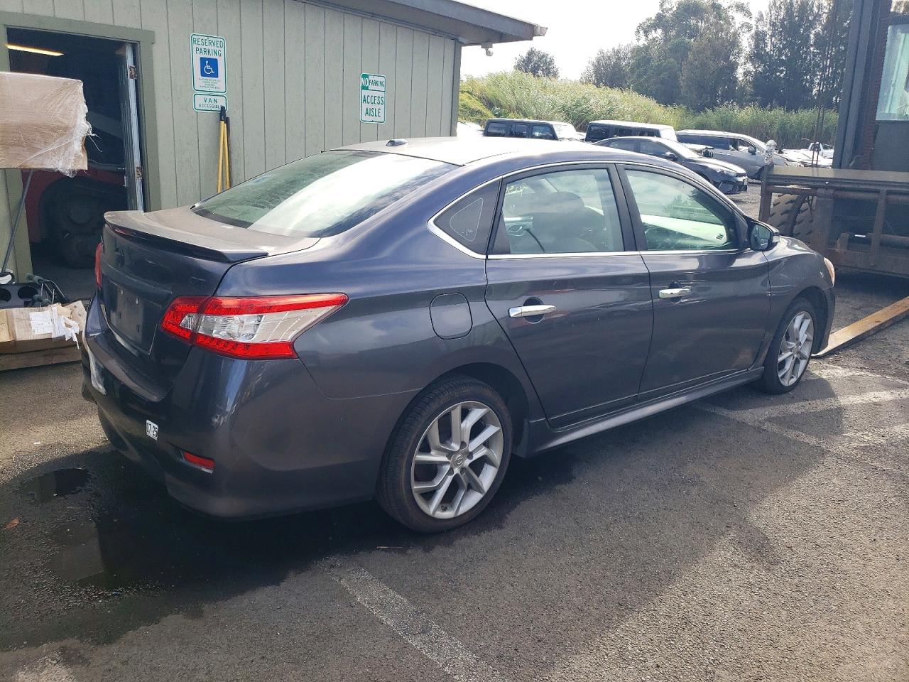 2015 Niss Sentra S Charcoal vin: 3N1AB7APXFY364382