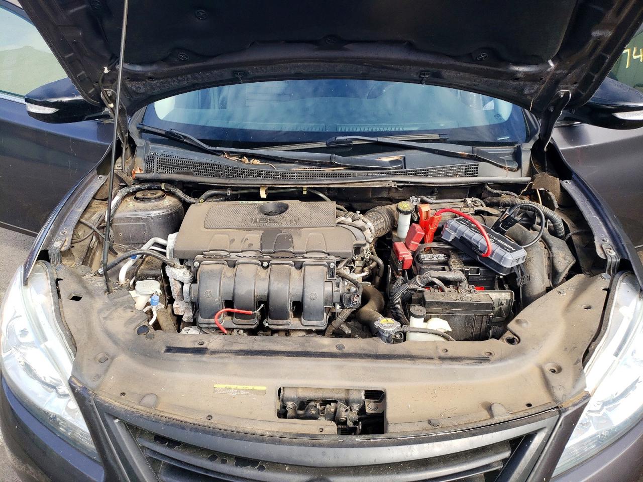 2015 Niss Sentra S Charcoal vin: 3N1AB7APXFY364382