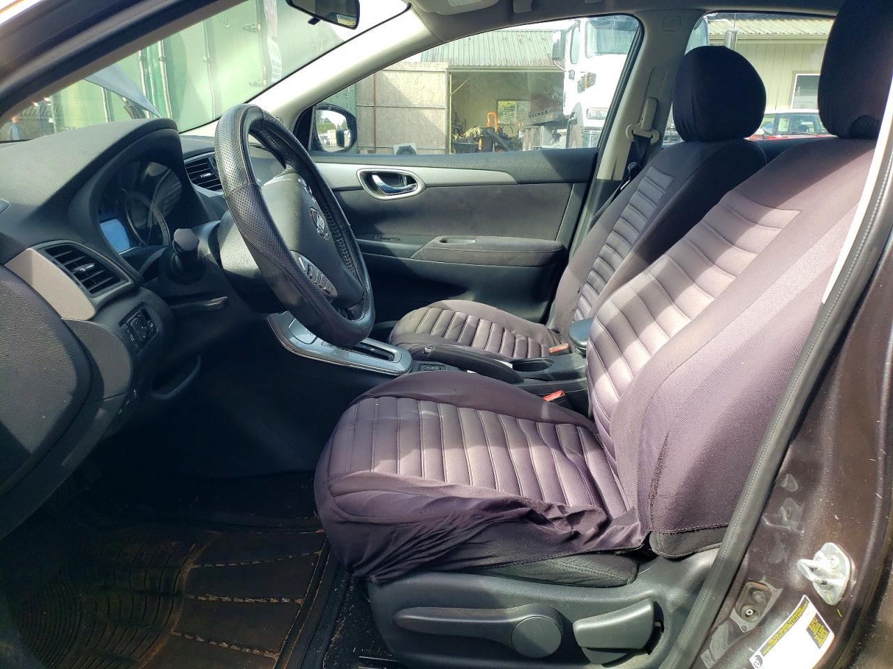 2015 Niss Sentra S Charcoal vin: 3N1AB7APXFY364382