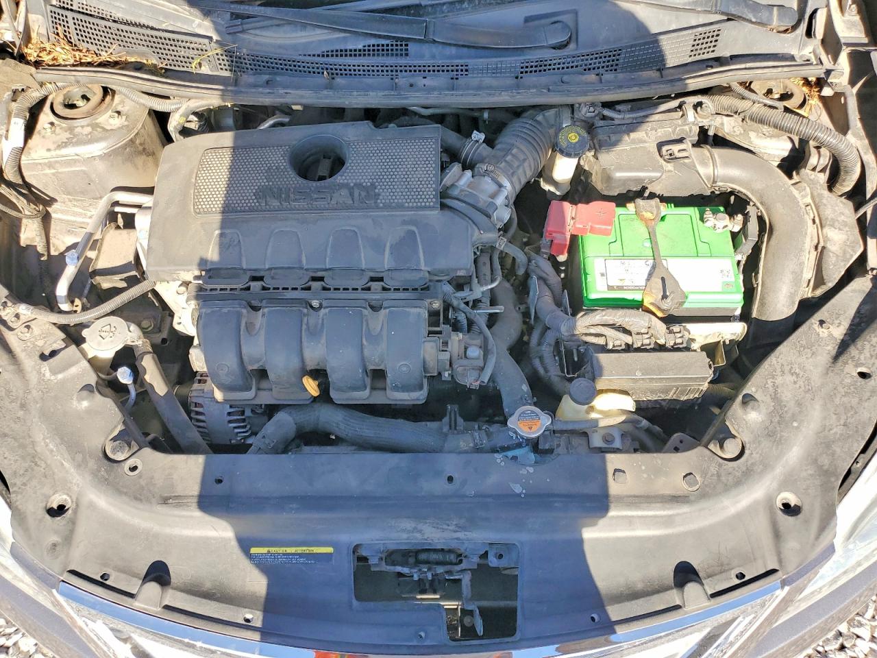 2015 Nissan Sentra S Gray vin: 3N1AB7APXFY373552