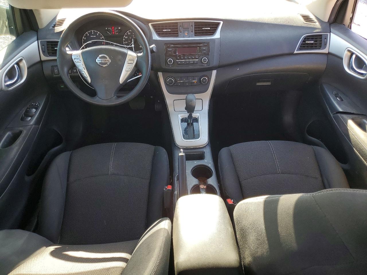 2015 Nissan Sentra S Gray vin: 3N1AB7APXFY373552