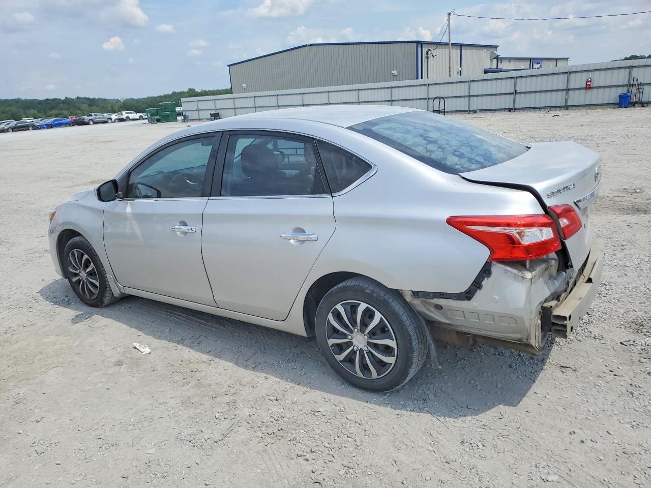 2016 Nissan Sentra S Silver vin: 3N1AB7APXGY222843