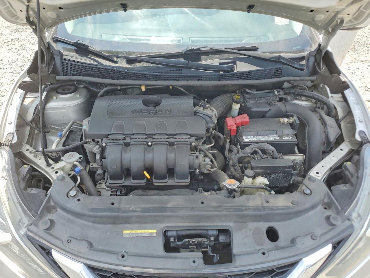 2016 Nissan Sentra S Silver vin: 3N1AB7APXGY222843