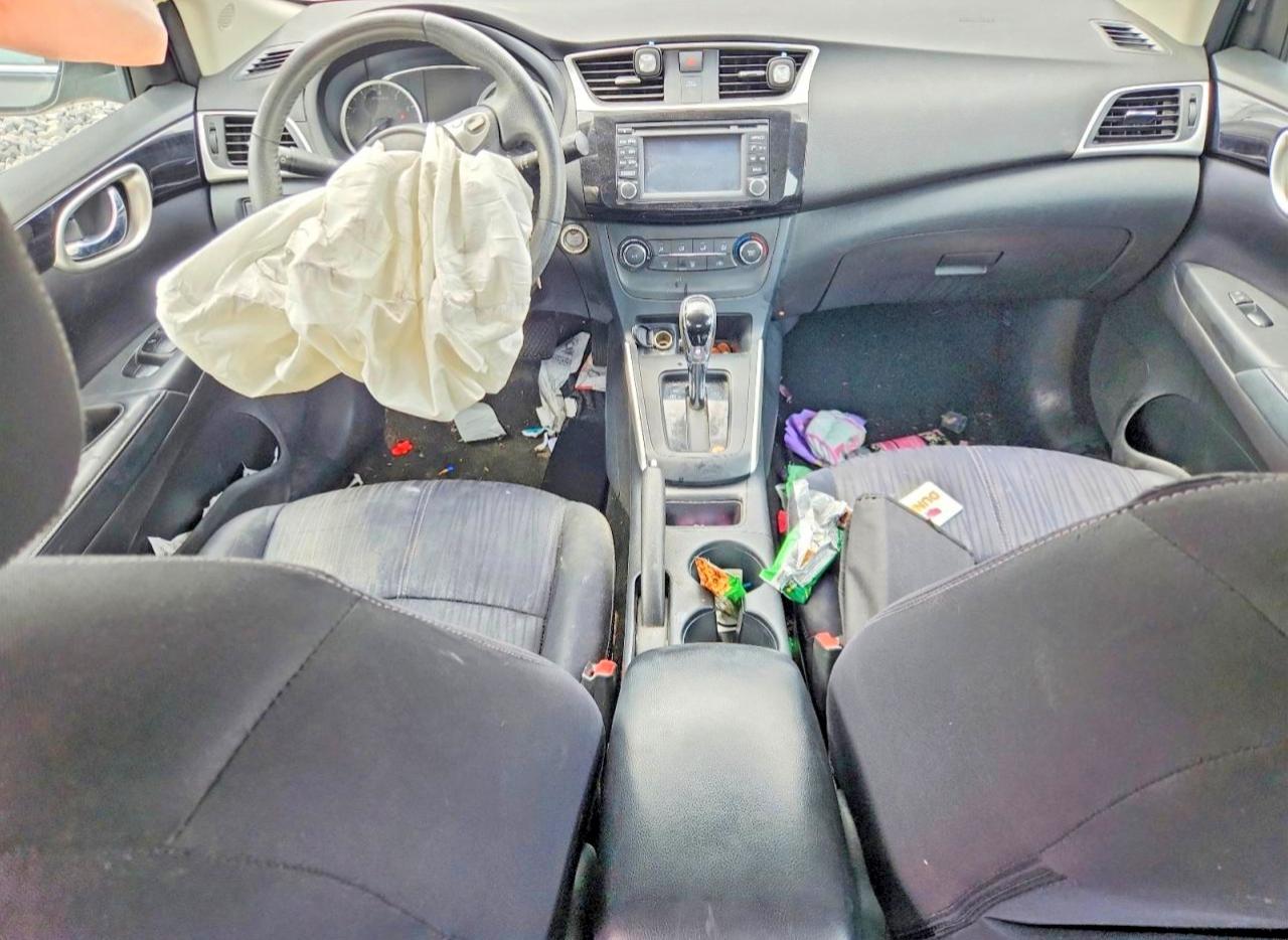 2016 Nissan Sentra Sv Black vin: 3N1AB7APXGY241487