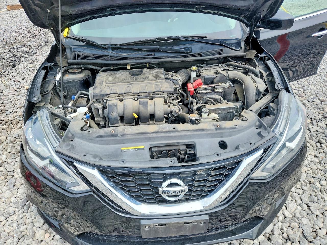 2016 Nissan Sentra Sv Black vin: 3N1AB7APXGY241487