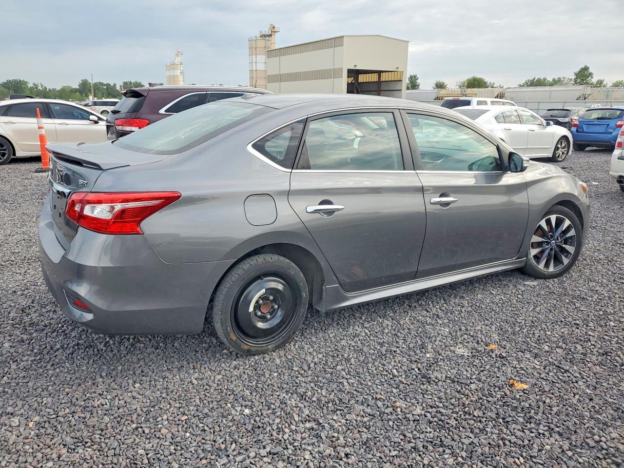 2016 Nissan Sentra Sr Gray vin: 3N1AB7APXGY243787