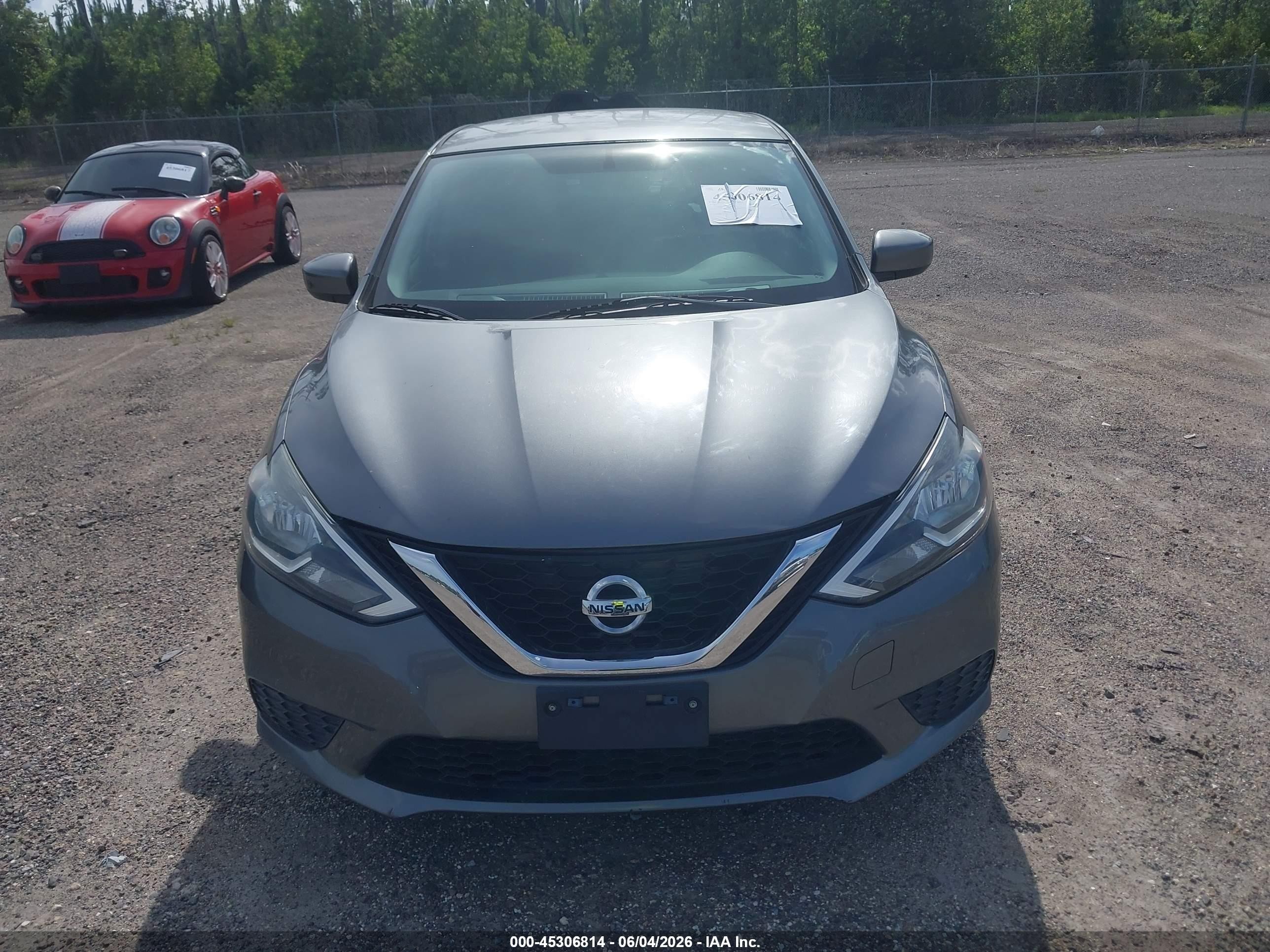 2016 Nissan Sentra Fe+ S/s/sl/sr/sv Gray vin: 3N1AB7APXGY285165