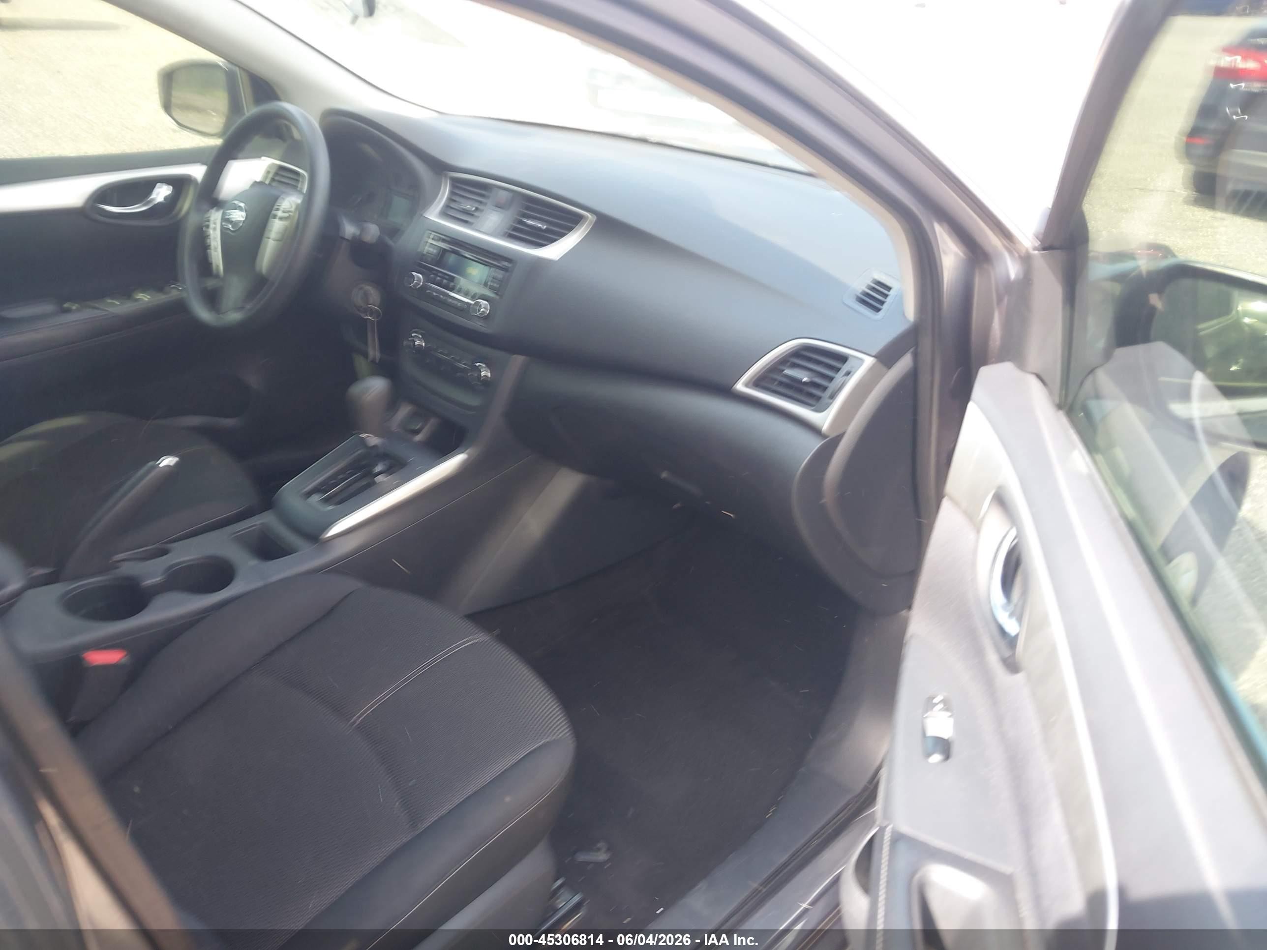 2016 Nissan Sentra Fe+ S/s/sl/sr/sv Gray vin: 3N1AB7APXGY285165