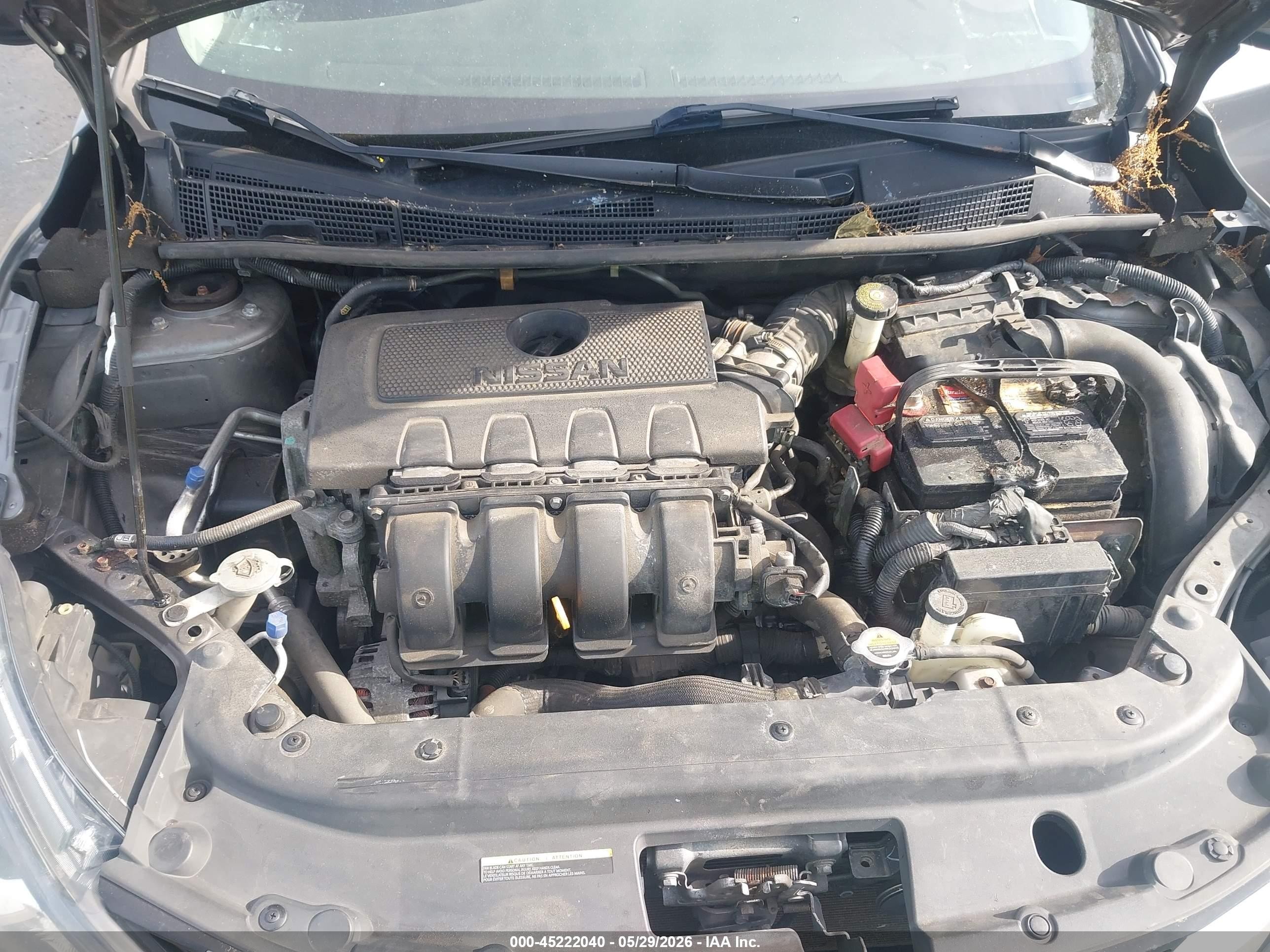 2017 Nissan Sentra Sr Gray vin: 3N1AB7APXHY348007