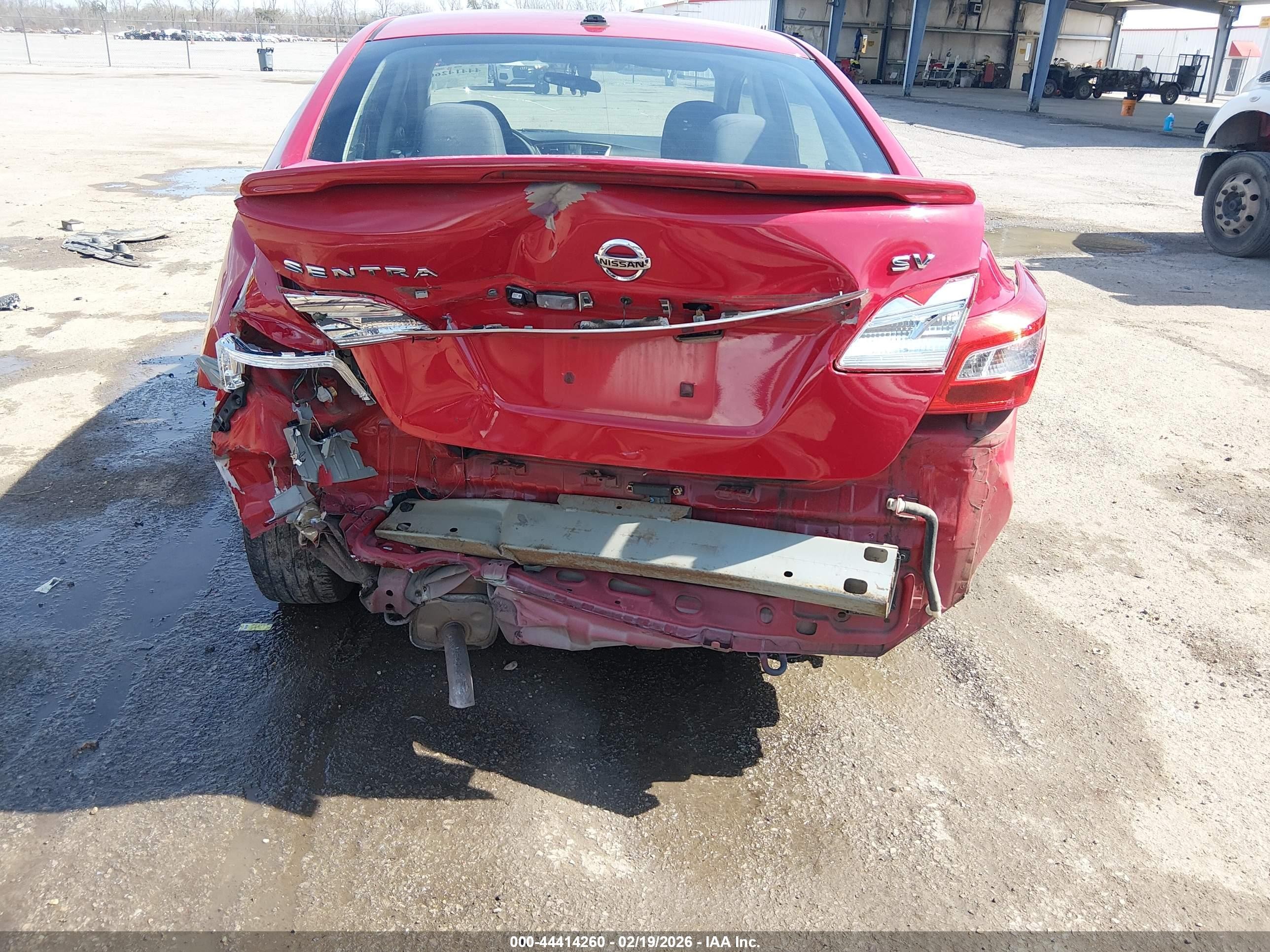 2018 Nissan Sentra Sv Красный vin: 3N1AB7APXJL606562