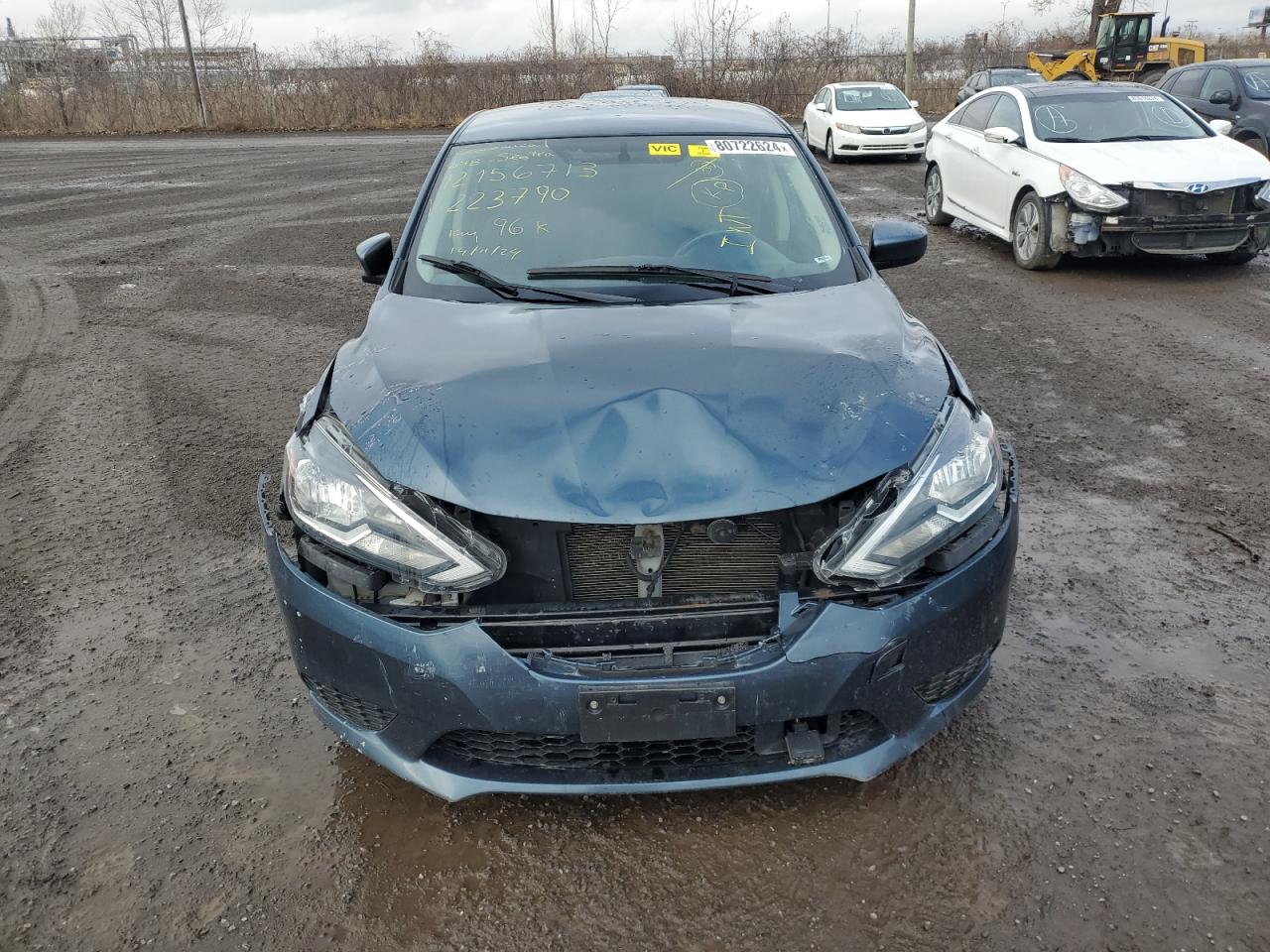 2018 Nissan Sentra S Teal vin: 3N1AB7APXJY223790