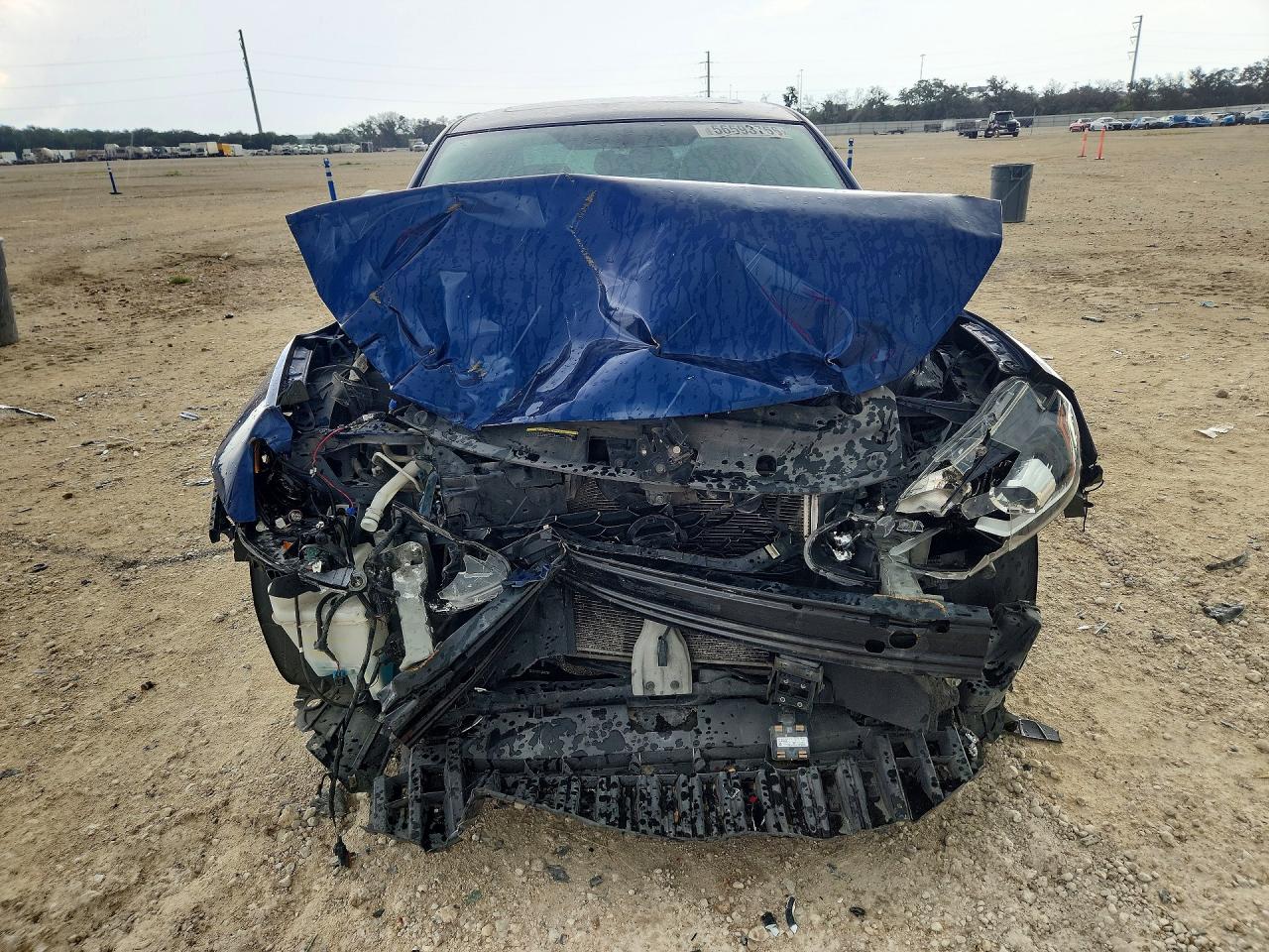 2018 Nissan Sentra Sr Синий vin: 3N1AB7APXJY331682