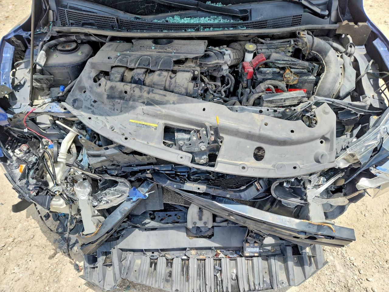 2018 Nissan Sentra Sr Синий vin: 3N1AB7APXJY331682