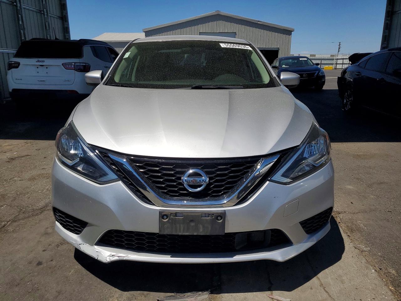 2019 Nissan Sentra S Silver vin: 3N1AB7APXKY205310