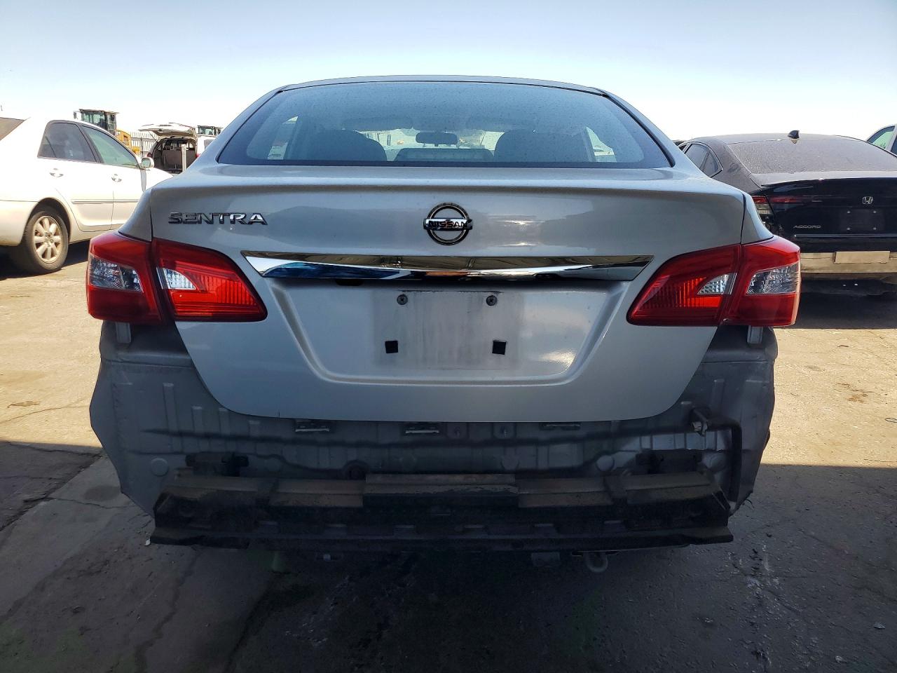 2019 Nissan Sentra S Silver vin: 3N1AB7APXKY205310