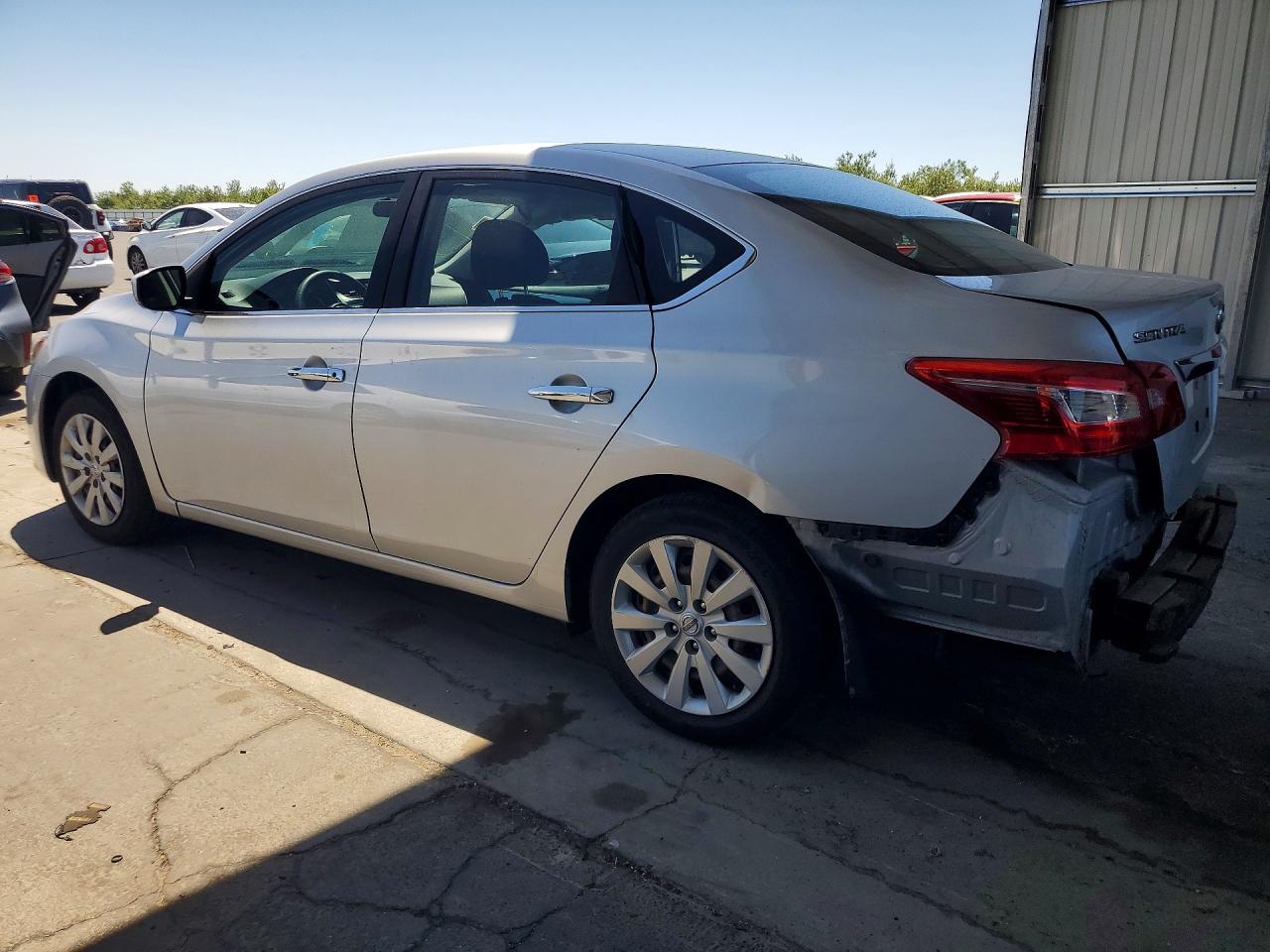 2019 Nissan Sentra S Silver vin: 3N1AB7APXKY205310