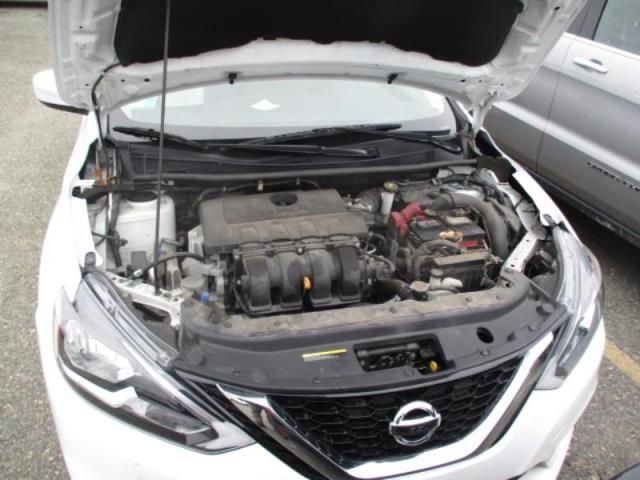 2019 Nissan Sentra Sv Белый vin: 3N1AB7APXKY239604
